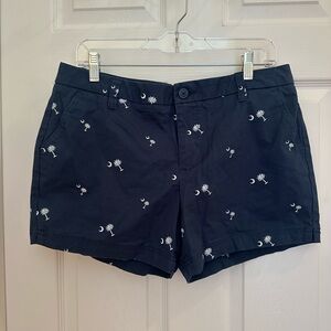 Magellan Outdoors Women’s Shorts Embroidered South Carolina Collection Navy Blue